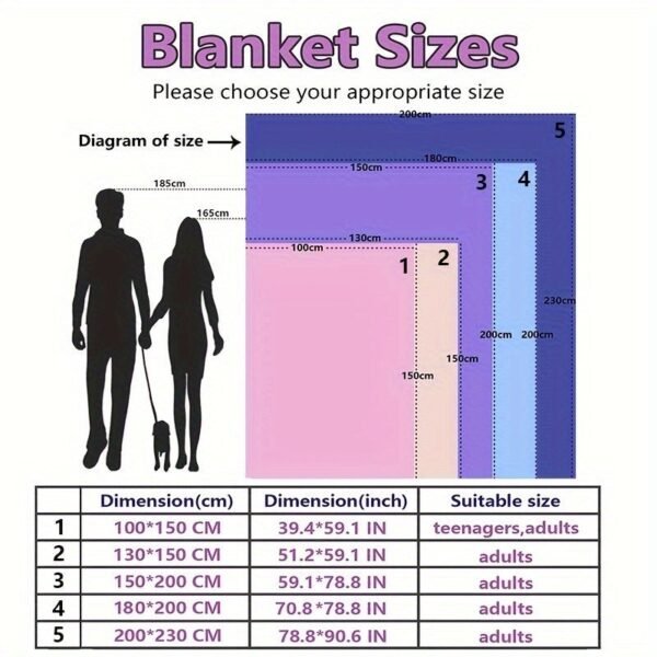 Fashion Blanket, Wolf Starry Sky Print Flannel Blanket, Soft Warm Throw Blanket Nap Blanket For Couch Sofa Office Bed Camping Travel, Multi Purpose Gift Blanket For All Season