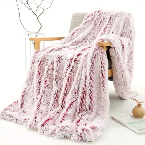 Warm And Cozy Double Layer Plush Sofa Blanket For Office, Couch, Bed, And Nap Soft And Comfortable Blanket For Home And Office Use