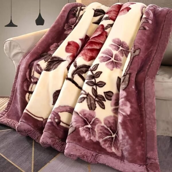 Thickened Raschel Blanket Double Thickened Soft Plush Comforter, Double Sided Velvet, Suitable For Winter Dormitory Office Sofa Warm With Velvet Comforter