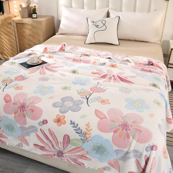 Bed Blanket, Air Conditioned Sleeping, Soft And Comfortable Blanket, Office, Camping, Travel, Home Decoration Blanket, Shawl Blanket, Adult Leisure Sofa Blanket, Multifunctional Blanket, Suitable For Christmas Gifts All Year Round