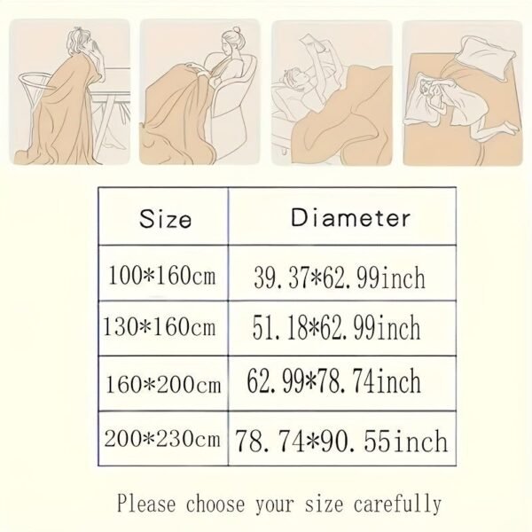 A Synthetic Rabbit Fur Blanket, Featuring Tie Dye Colors And Soft, Warm Bubble Fleece, Suitable For Bedrooms, Guest Rooms, Living Rooms, Student Dorms, Car Sofas, And Travel. This Versatile Blanket Is Perfect For All Seasons.