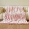 Warm And Cozy Double Layer Plush Sofa Blanket For Office, Couch, Bed, And Nap Soft And Comfortable Blanket For Home And Office Use
