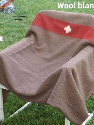 Heavyweight Winter Camping Blanket Thick Warmth, Portable Tent & Picnic Cover, Large All Season Outdoor Blanket For Camping, Travel, Hiking, Beach, Christmas Gift Durable Polyester Fabric With Snowflake Pattern