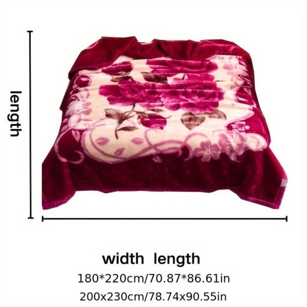 Thickened Raschel Blanket Double Thickened Soft Plush Comforter, Double Sided Velvet, Suitable For Winter Dormitory Office Sofa Warm With Velvet Comforter