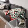 French Style Geometric Love Heart Pattern Knit Blanket Tear Resistant, All Season Multipurpose Acrylic Throw For Living Room, Office Nap, Air Conditioning Ideal Christmas, Valentine'S, Year Gift