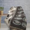 Eyes Of Various Types Bohemian Yarn Jacquard Blanket With Tassel, Chunky Soft Not Printed, Wear Resistant Washable Easy To Care, No Faded No Pilling, Used For Home Decor Sofa Chair Bed Tapestry Tablecloth Floor Garden Picnic Outdoor Camping