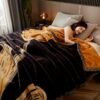 A Single Piece, Double Layered, Thickened High Quality Raschel Blanket Made Of Snowflake Plush, Providing Warmth And Comfort. Suitable For Various Settings Like Sofas, Beds, Offices, And Travel. It Makes A Great Gift For Holidays, Year, Valentine'S Da