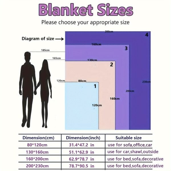 Warm And Cozy Double Layer Plush Sofa Blanket For Office, Couch, Bed, And Nap Soft And Comfortable Blanket For Home And Office Use