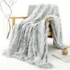 Warm And Cozy Double Layer Plush Sofa Blanket For Office, Couch, Bed, And Nap Soft And Comfortable Blanket For Home And Office Use