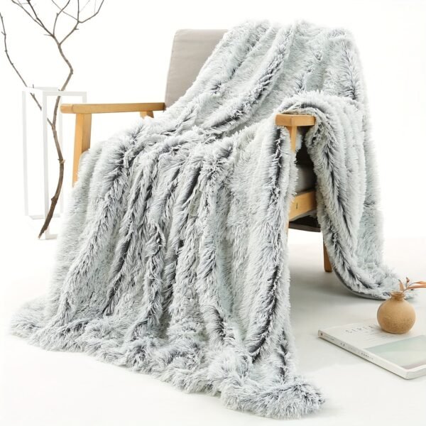Warm And Cozy Double Layer Plush Sofa Blanket For Office, Couch, Bed, And Nap Soft And Comfortable Blanket For Home And Office Use